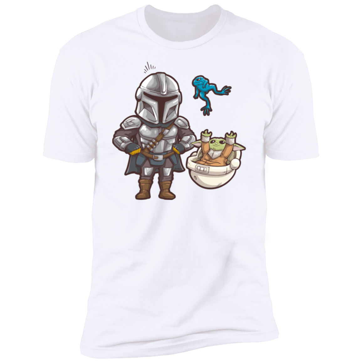 T-Shirts White / S Daddy Mando Men's Premium T-Shirt