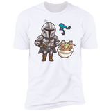 T-Shirts White / S Daddy Mando Men's Premium T-Shirt