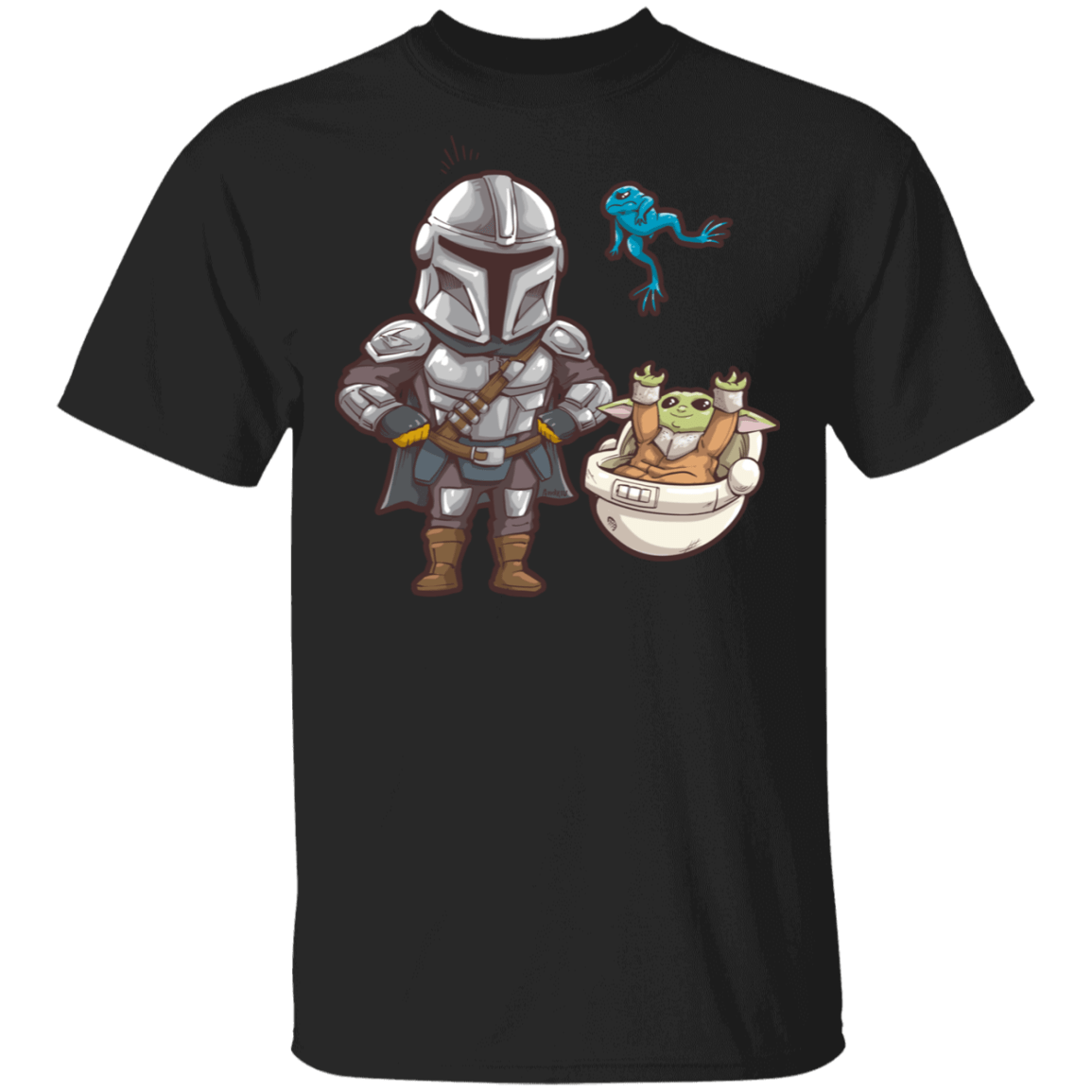 T-Shirts Black / S Daddy Mando T-Shirt