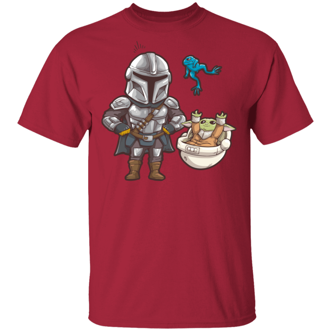 T-Shirts Cardinal / S Daddy Mando T-Shirt