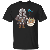 T-Shirts Black / YXS Daddy Mando Youth T-Shirt