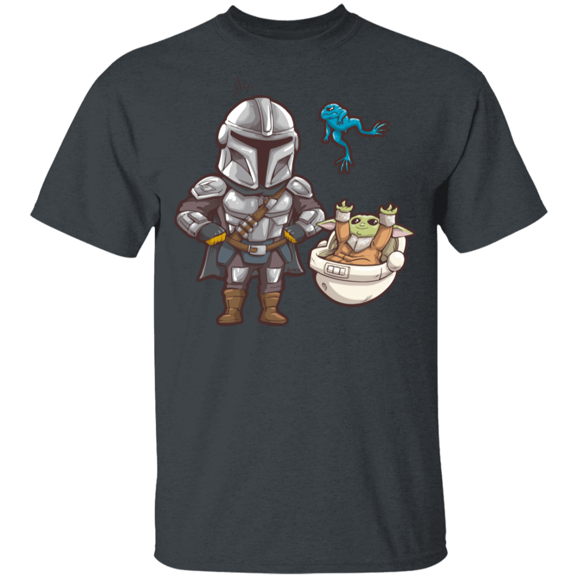 T-Shirts Dark Heather / YXS Daddy Mando Youth T-Shirt