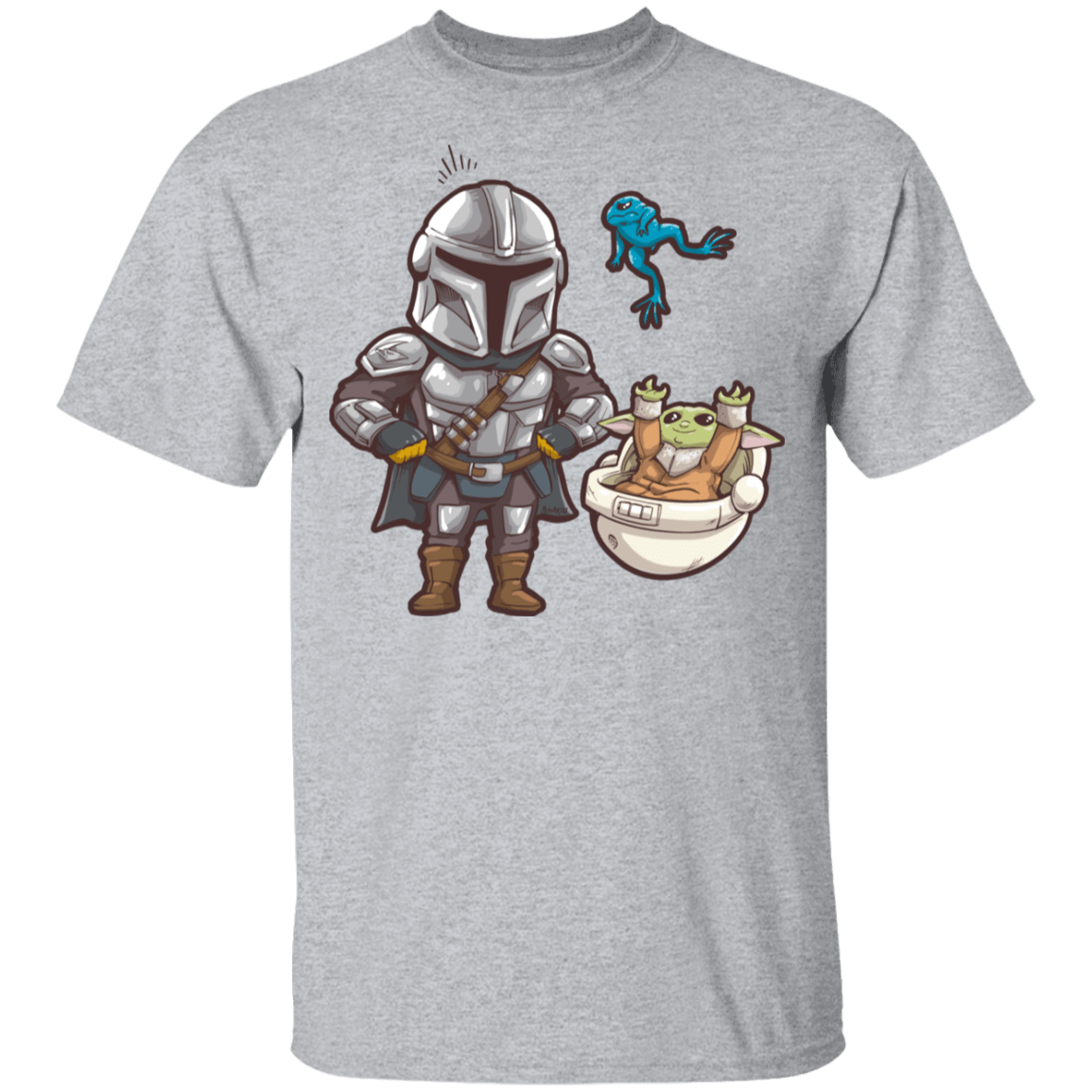 T-Shirts Sport Grey / YXS Daddy Mando Youth T-Shirt