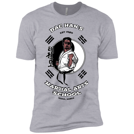 T-Shirts Heather Grey / YXS Dae Hans Martial Arts Boys Premium T-Shirt