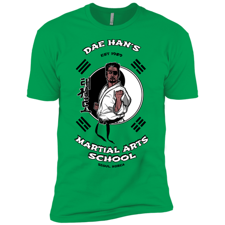 T-Shirts Kelly Green / YXS Dae Hans Martial Arts Boys Premium T-Shirt