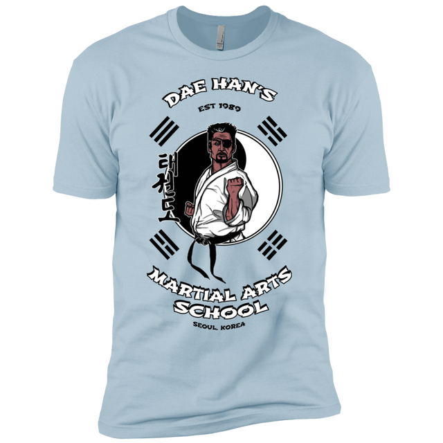 T-Shirts Light Blue / YXS Dae Hans Martial Arts Boys Premium T-Shirt