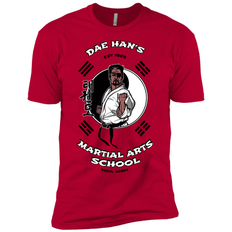 T-Shirts Red / YXS Dae Hans Martial Arts Boys Premium T-Shirt