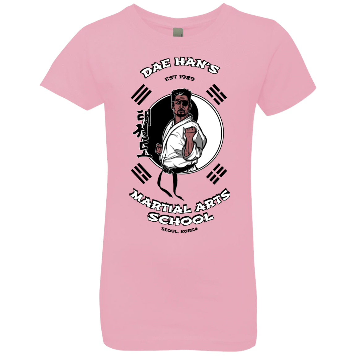 T-Shirts Light Pink / YXS Dae Hans Martial Arts Girls Premium T-Shirt