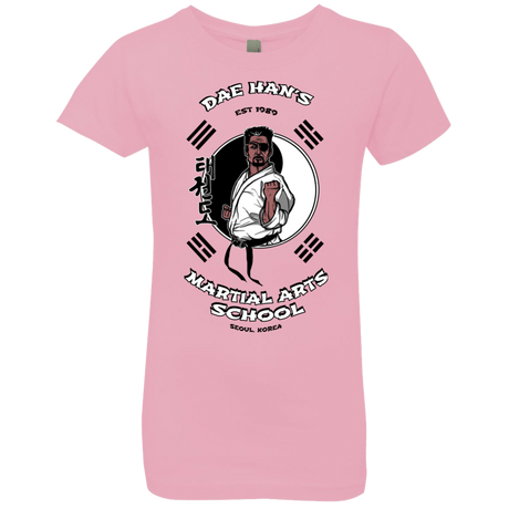 T-Shirts Light Pink / YXS Dae Hans Martial Arts Girls Premium T-Shirt