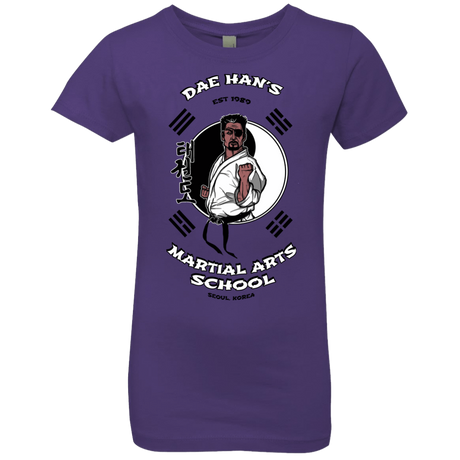 T-Shirts Purple Rush / YXS Dae Hans Martial Arts Girls Premium T-Shirt