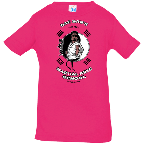 T-Shirts Hot Pink / 6 Months Dae Hans Martial Arts Infant Premium T-Shirt