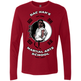 T-Shirts Cardinal / S Dae Hans Martial Arts Men's Premium Long Sleeve