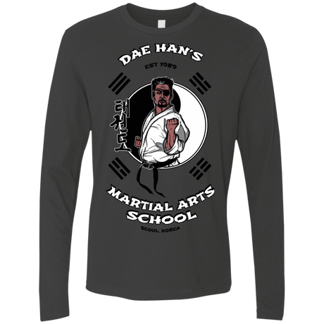 T-Shirts Heavy Metal / S Dae Hans Martial Arts Men's Premium Long Sleeve
