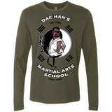 T-Shirts Military Green / S Dae Hans Martial Arts Men's Premium Long Sleeve