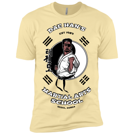 T-Shirts Banana Cream / X-Small Dae Hans Martial Arts Men's Premium T-Shirt