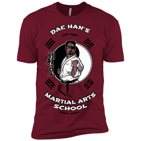 T-Shirts Cardinal / X-Small Dae Hans Martial Arts Men's Premium T-Shirt