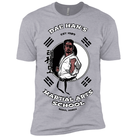 T-Shirts Heather Grey / X-Small Dae Hans Martial Arts Men's Premium T-Shirt