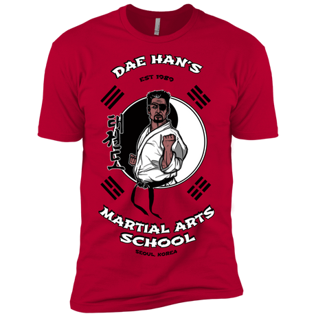 T-Shirts Red / X-Small Dae Hans Martial Arts Men's Premium T-Shirt