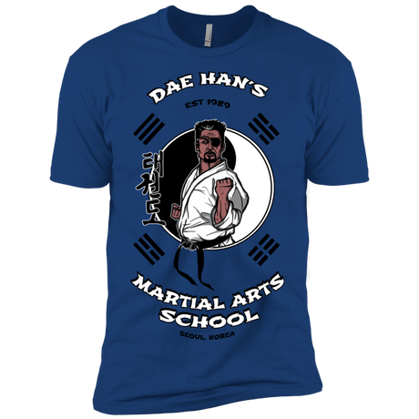 T-Shirts Royal / X-Small Dae Hans Martial Arts Men's Premium T-Shirt
