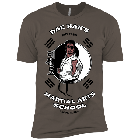 T-Shirts Warm Grey / X-Small Dae Hans Martial Arts Men's Premium T-Shirt