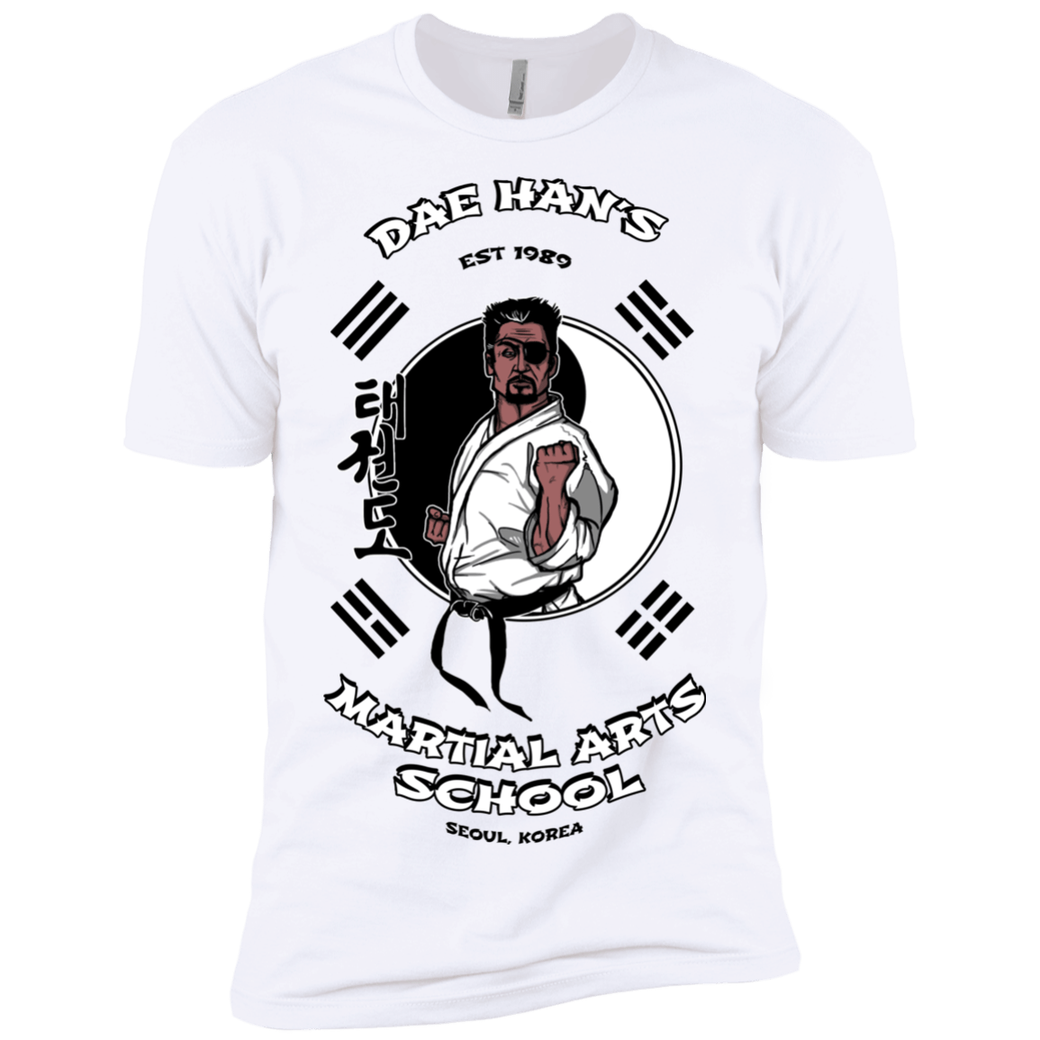 T-Shirts White / X-Small Dae Hans Martial Arts Men's Premium T-Shirt