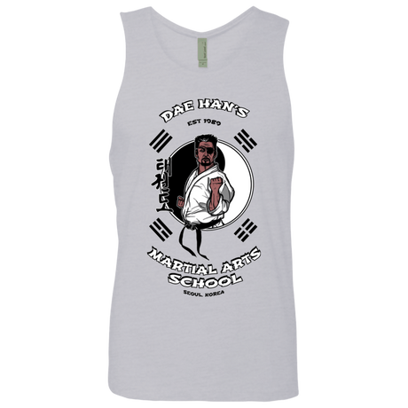 T-Shirts Heather Grey / S Dae Hans Martial Arts Men's Premium Tank Top