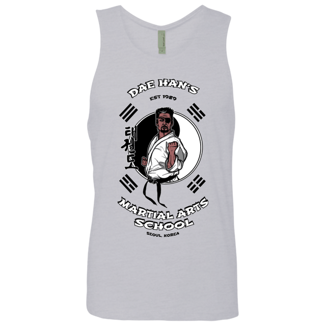 T-Shirts Heather Grey / S Dae Hans Martial Arts Men's Premium Tank Top