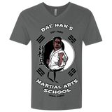 T-Shirts Heavy Metal / X-Small Dae Hans Martial Arts Men's Premium V-Neck
