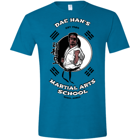 T-Shirts Antique Sapphire / S Dae Hans Martial Arts Men's Semi-Fitted Softstyle
