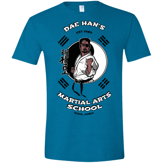 T-Shirts Antique Sapphire / S Dae Hans Martial Arts Men's Semi-Fitted Softstyle