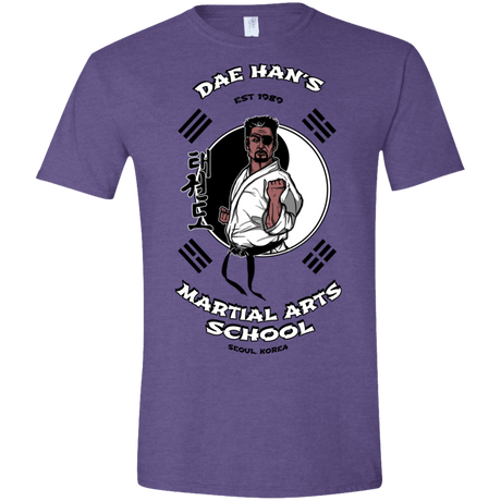 T-Shirts Heather Purple / S Dae Hans Martial Arts Men's Semi-Fitted Softstyle