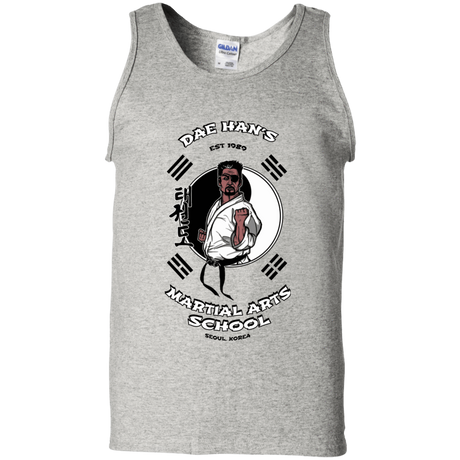 T-Shirts Ash / S Dae Hans Martial Arts Men's Tank Top