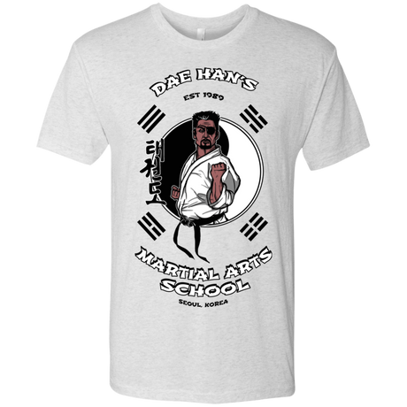 T-Shirts Heather White / S Dae Hans Martial Arts Men's Triblend T-Shirt
