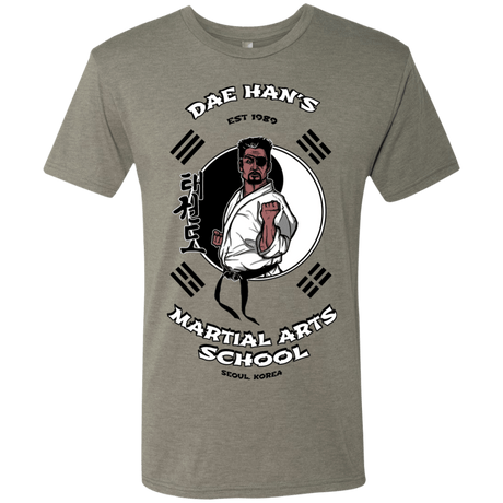 T-Shirts Venetian Grey / S Dae Hans Martial Arts Men's Triblend T-Shirt
