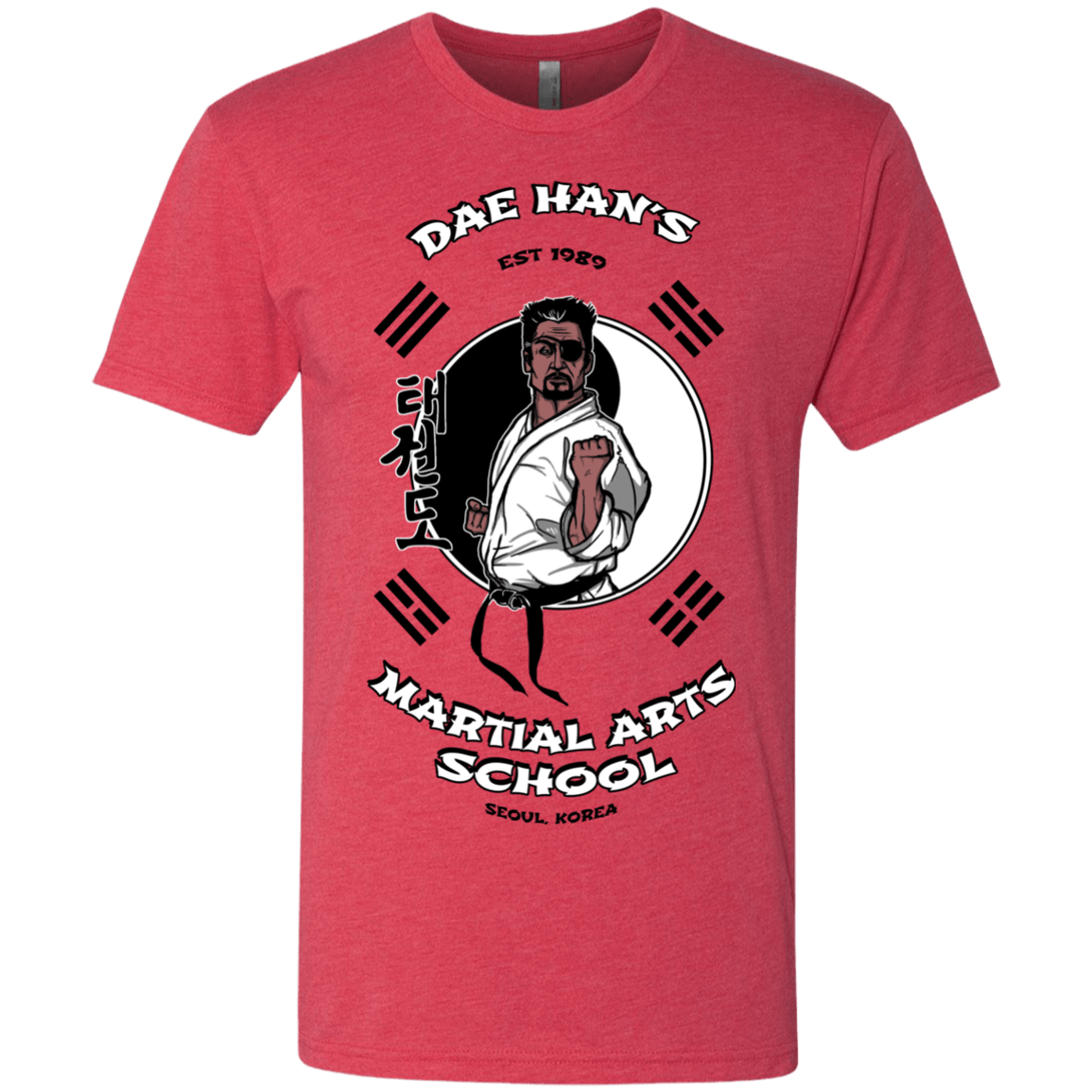 T-Shirts Vintage Red / S Dae Hans Martial Arts Men's Triblend T-Shirt