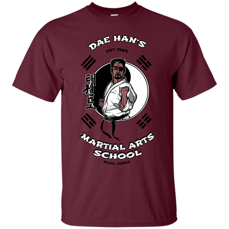 T-Shirts Maroon / S Dae Hans Martial Arts T-Shirt