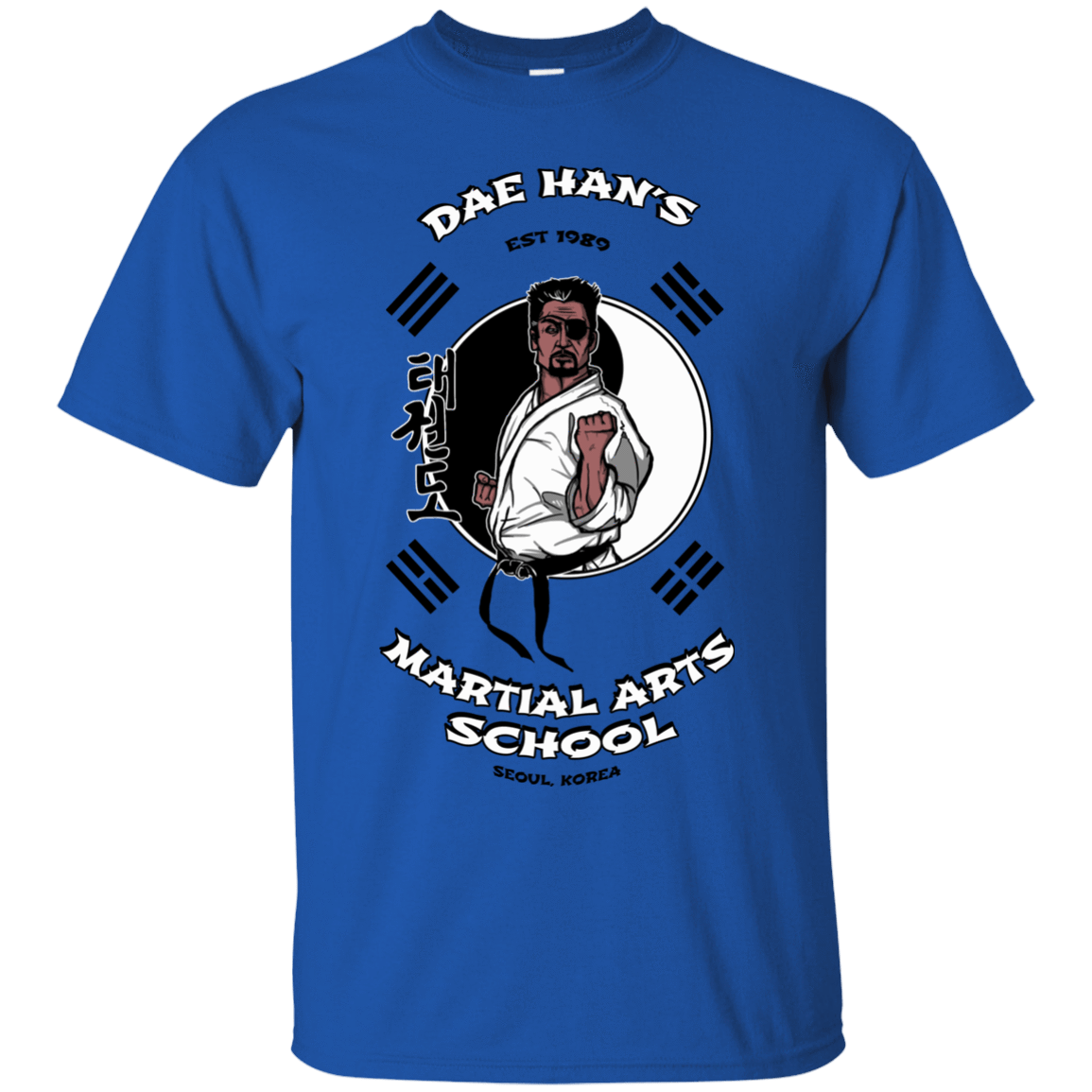 T-Shirts Royal / S Dae Hans Martial Arts T-Shirt
