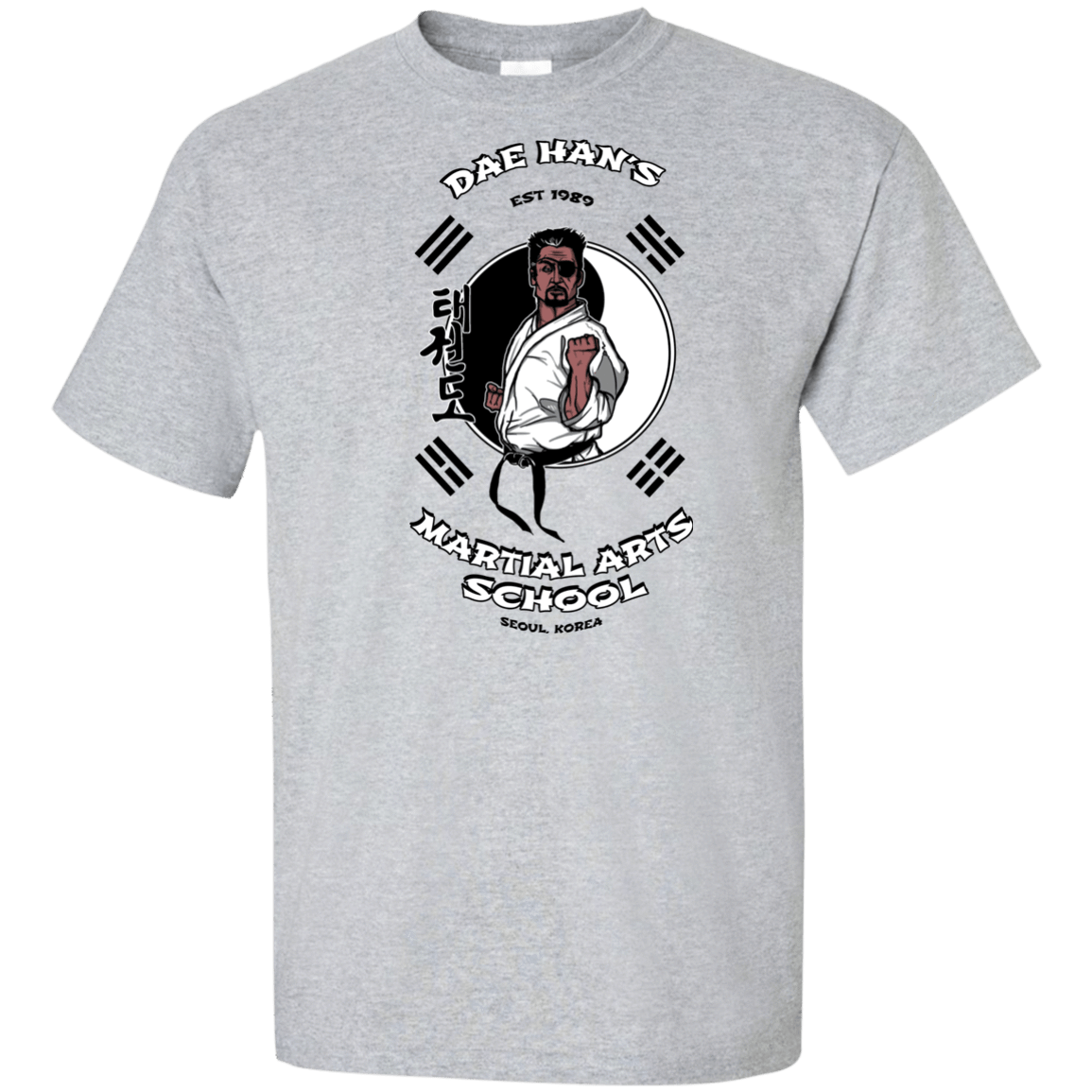 T-Shirts Sport Grey / XLT Dae Hans Martial Arts Tall T-Shirt