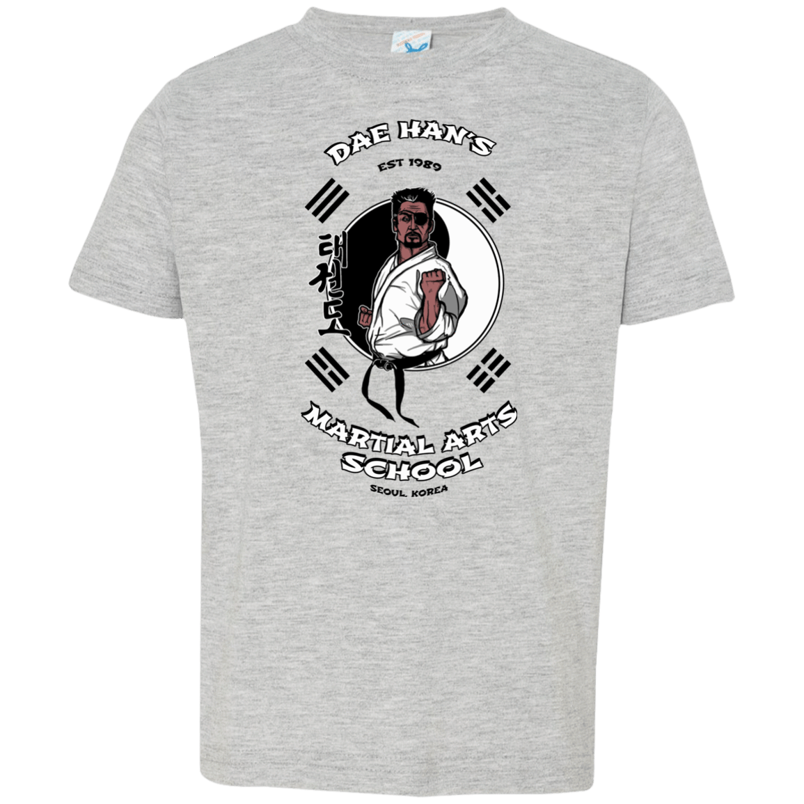 T-Shirts Heather Grey / 2T Dae Hans Martial Arts Toddler Premium T-Shirt