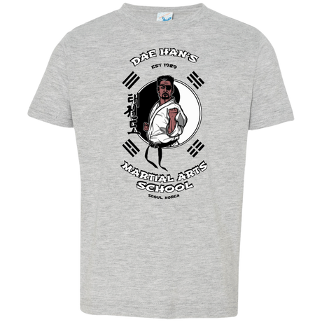 T-Shirts Heather Grey / 2T Dae Hans Martial Arts Toddler Premium T-Shirt