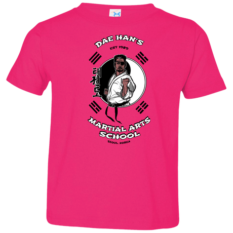 T-Shirts Hot Pink / 2T Dae Hans Martial Arts Toddler Premium T-Shirt