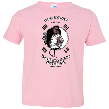 T-Shirts Pink / 2T Dae Hans Martial Arts Toddler Premium T-Shirt