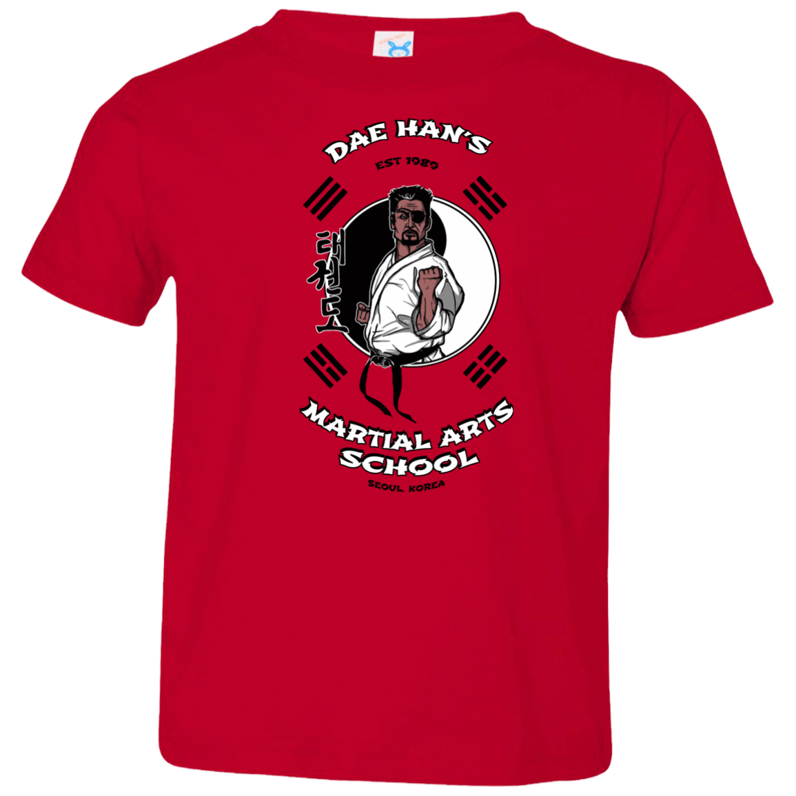 T-Shirts Red / 2T Dae Hans Martial Arts Toddler Premium T-Shirt