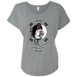 T-Shirts Premium Heather / X-Small Dae Hans Martial Arts Triblend Dolman Sleeve