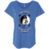 T-Shirts Vintage Royal / X-Small Dae Hans Martial Arts Triblend Dolman Sleeve