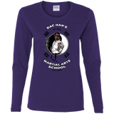 T-Shirts Purple / S Dae Hans Martial Arts Women's Long Sleeve T-Shirt