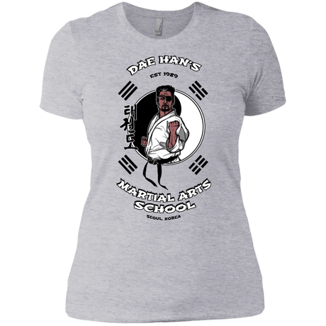 T-Shirts Heather Grey / X-Small Dae Hans Martial Arts Women's Premium T-Shirt
