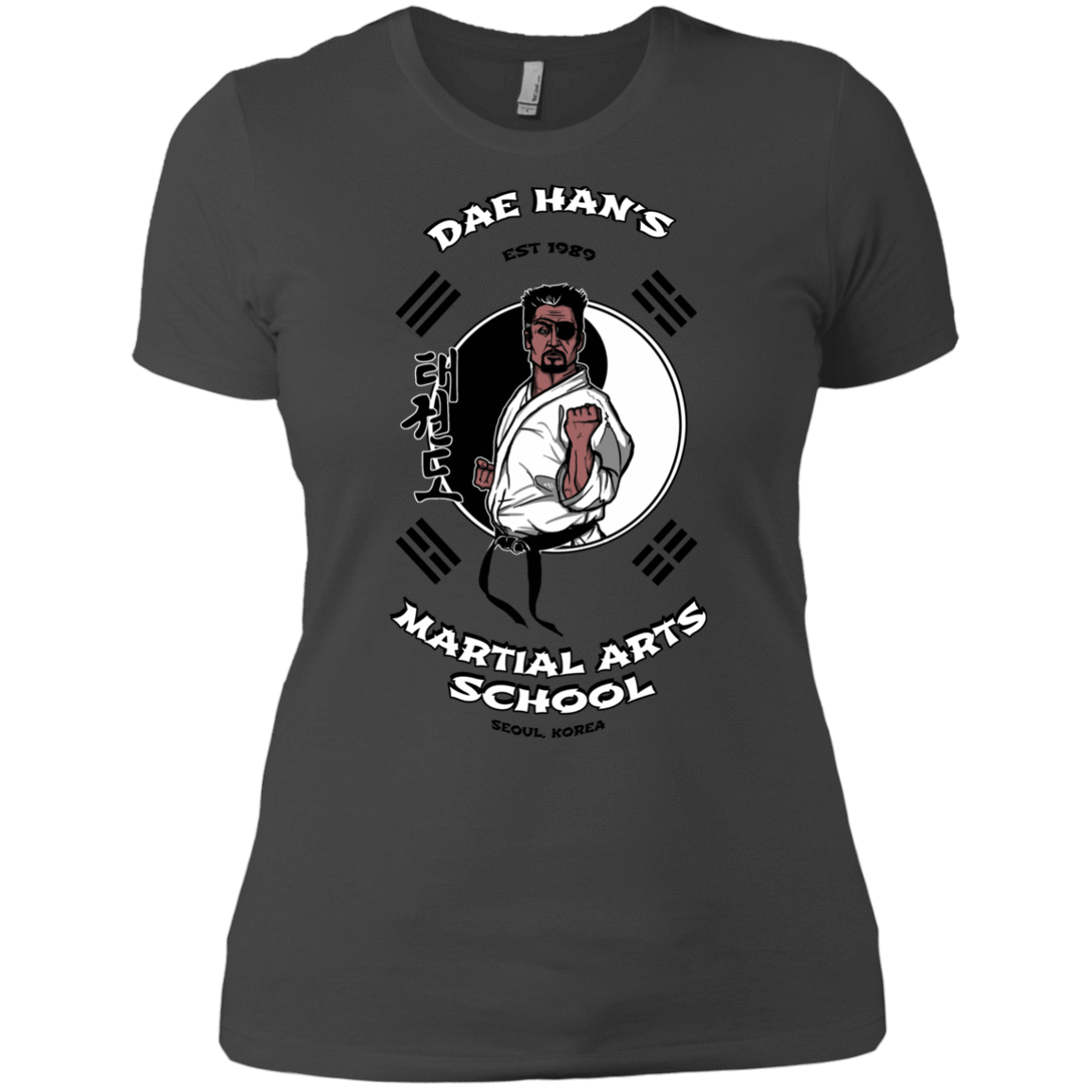 T-Shirts Heavy Metal / X-Small Dae Hans Martial Arts Women's Premium T-Shirt