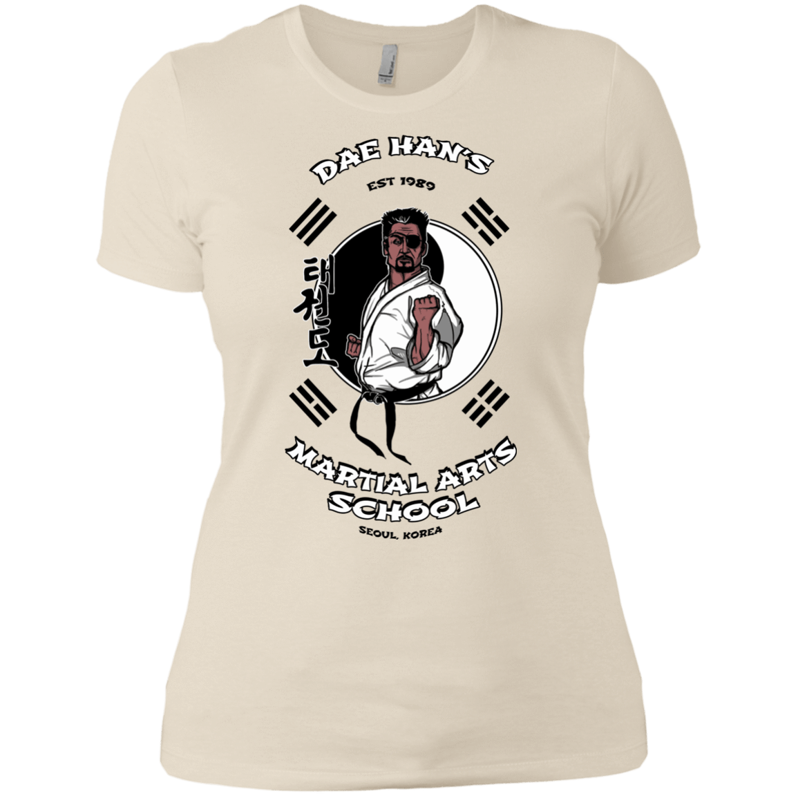 T-Shirts Ivory/ / X-Small Dae Hans Martial Arts Women's Premium T-Shirt
