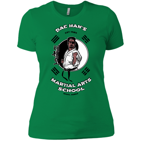 T-Shirts Kelly Green / X-Small Dae Hans Martial Arts Women's Premium T-Shirt